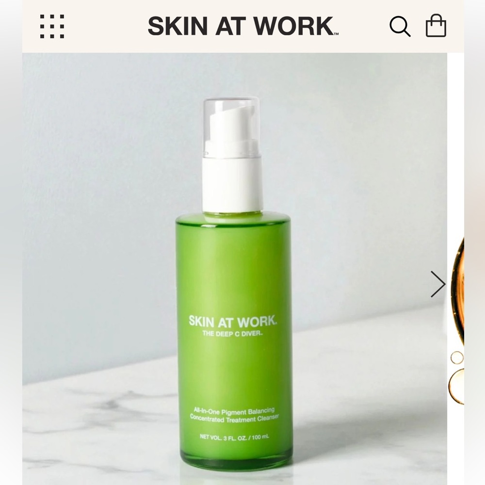 Skin At Work Deep C Diver Pigment Balancing Concentrated Treatment Cleanser